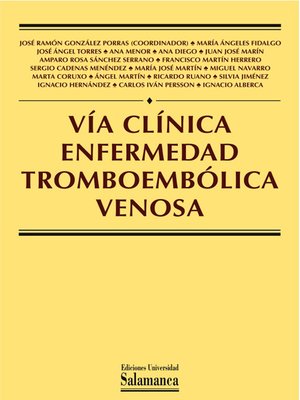 cover image of Vía clínica enfermedad tromboembólica venosa